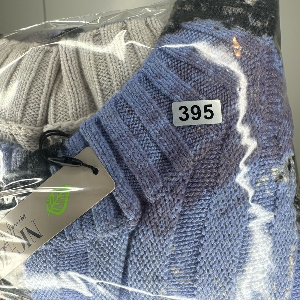NWT NIC+ZOE Autumn Bloom Ribbed Sweater Size Medium - Picture 8 of 8